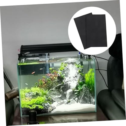 Hemoton 2pcs Aquarium Matting Pad Non Slip Shockproof Cushion for Fish Tank Stability Leveling Mat for Aquatic Pets Lightweight Support for Easy Maintenance