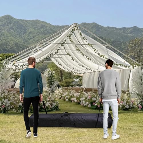 Large Tent Storage Bag Tent Pole Bag - 83''L x 12''W Heavy-Duty 600D Oxford Canopy Pole Bag with Reinforced Handles and Dual Zipper, Suitable for Various Party Tent Canopy Models
