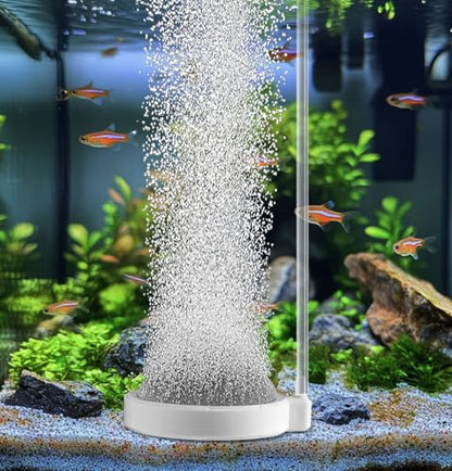 Air Stone for Aquarium Fish Tank Bubbler, 2 Inch Small Nano Air Bubble Stone Aerator Fish Tank Accessories - size: 2 Inch for 2-30 Gallon