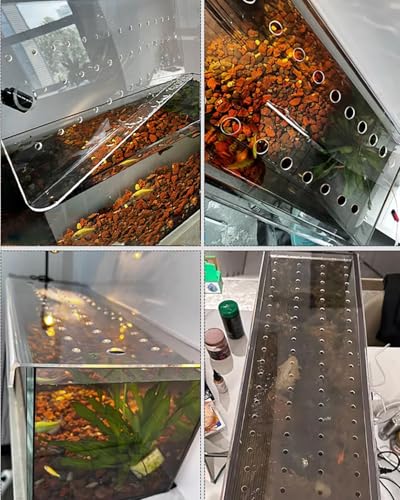 Aquarium Cover, Anti-Jumping Fish Tank Lid, Planted Tank Aquarium Lid | 3/4/5mm Thick, for Homes/Restaurants/Hotels/Aquariums/Pet Shops/Laboratories, Customizable(12x8in) - size: 12x8in