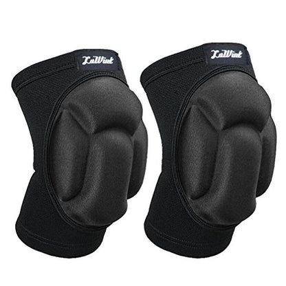 Luwint Volleyball Knee Pads, Sponge Padded Collision Avoidance Knee Sleeve for Youth Adult, Sports, Volleyball, Gardening, Gym, Yoga, Unisex