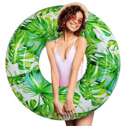 Adult Pool Floats,Inflatable Pool Floats,Pool Swimming Ring,Water Fun Large Inflatable Summer Beach Swimming Rafts Adult