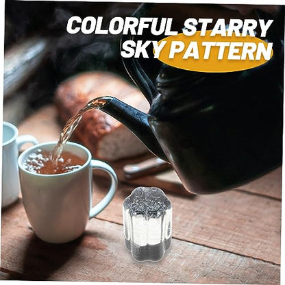 SOLUSTRE Tea Ceremony Accessory Glass Bowl Lid Stand Stovetop Teapot Lid Holder Decorative