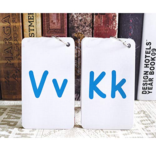 26PCS/Set ABC English Alphabet 26 Letters Child Flash Cards Baby Learning Toys Kids Gift Pre-Kindergarten
