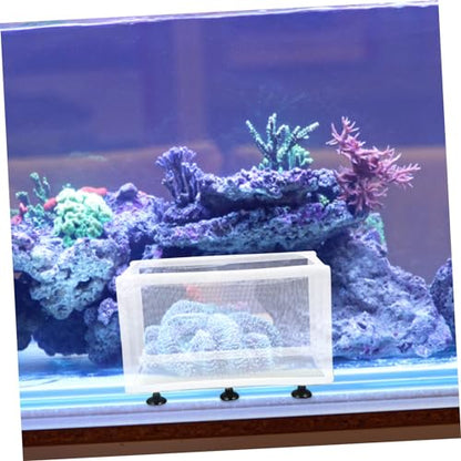 VANZACK 2pcs Isolation Box for Fish Breeding Aquarium Separator Cups Suitable for Fry and Sick Fish for Home Aquariums
