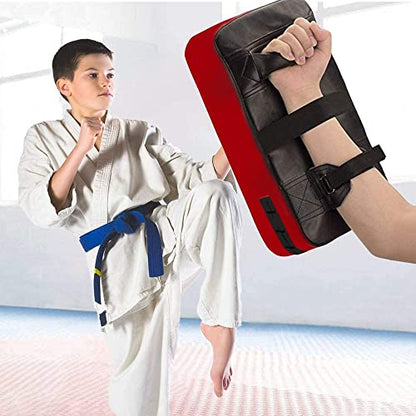 LuiceABC One Karate Taekwondo Boxing Kick Punch Adjustable Soft Shield Durable Training Pad for Boxing, Training and Protecting Your Palm, Wrist and Decreasing The Shock - color: Black