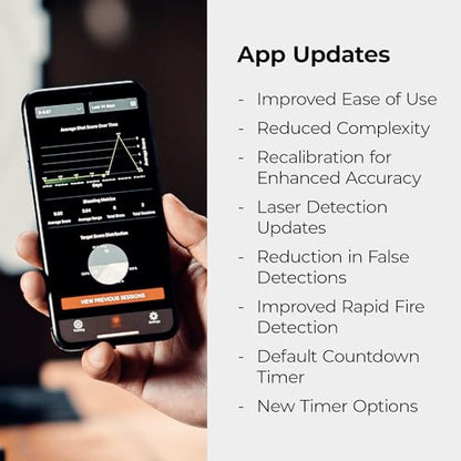 Strikeman .45 ACP Dry-Fire Laser Training System - Great for Target Shooting Practice with Pistols - Kit Includes Access to Updated App (No Subscription Needed), Cartridge, Target & Phone Holder - style: .45 ACP