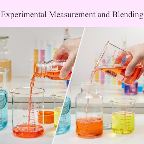 3 Piece High Borosilicate Glasss Liquid Measuring Cups, Includes 150ml(5OZ),250ml(8OZ),and 500ml(16OZ), Dishwasher, Freezer, Microwave, and Preheated Oven Safe, Essential Kitchen Tools - size: 150ml/250ml/500ml (5oz/8oz/16oz)