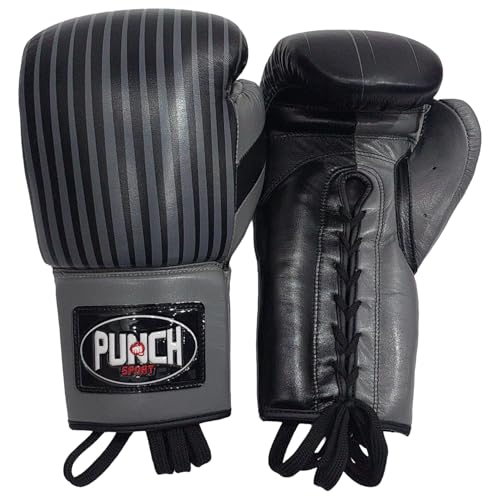 Boxing Gloves Genuine Leather Training Gloves 4 Layer Padding Lace Up Professional Sparring Heavy Bag MMA Muay Thai Durable Cowhide Leather Gloves for Men Women