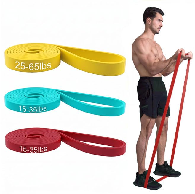 Pull Up Bands, Resistance Bands, Pull Up Assistance Band Exercise Bands for Men & Women Working Out, Body Stretching, Physical Therapy, Muscle Training - color: Multicolor