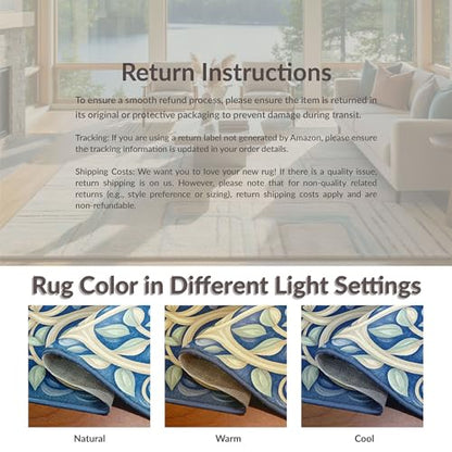 4'x6' Beige Beachy with Rustic Ocean Shell Washable Area Rug | Scattered Seashells Design, Starfish and Conch Pet Friendly, Non-Shedding for Bedroom, Reading Nook - color: Beige/Pattern 24, size: 4' x 6' (Rectangular)