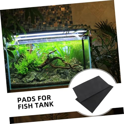 BESTonZON 2pcs Non Slip Aquarium Leveling Mat Fish Tank Pad for Stability and Safety Lightweight Under Tank Cushion for Aquatic Pets and Reptiles