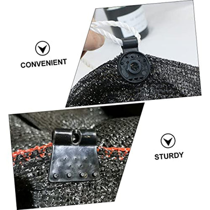 KESYOO 30Pcs Non Slip Mesh Buckle Clips for Shade Cloth and Greenhouse Fixing Durable Sunshade Clamp for Secure Attachment of Nets and Canopies