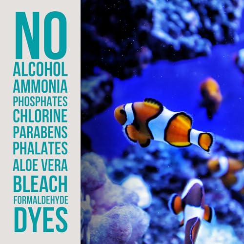 Natural Rapport Aquarium Gravel Cleaner, No-Vacuum Waste Reducer, 16 oz | Beneficial bacteria, no vacuum needed, treats 960 gal - Cleans substrate - For fresh & saltwater tanks - size: 16 Fl Oz (Pack of 1)