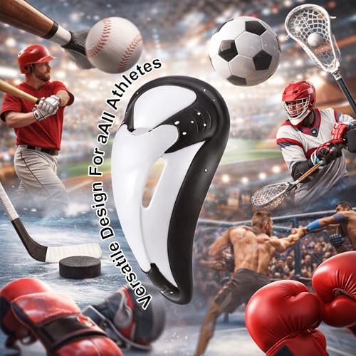 EALER Men's & Boys Lightweight Vented Athletic Cup — Soft-Rim Comfort Groin Protector, Shock-Absorbing Impact Guard for Baseball, Football, Lacrosse, Hockey, Boxing & MMA — Youth & Adult - size: Large