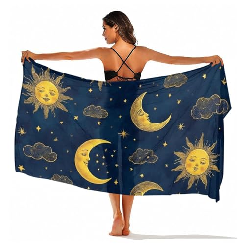Chiffon Shawl Scarf Sarong And Sun Protective Shawl Long Lightweight Travel Scarf - color: Color62