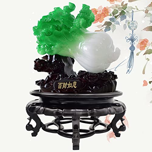 fengshuisale Oriental Furniture Fishbowl Stand Vase Base Stable Home Decoration Display Stand（12.6 in）