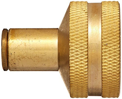 Orbit Arizona Mist 92320W 3/8-Inch Brass Slip Lok Hose Adapter - size: 1 Count (Pack of 1), style: Hose Adapter