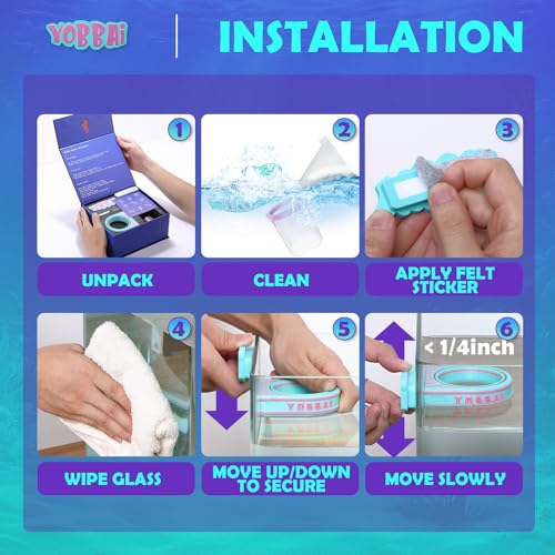 Yobbai Magnetic Fish Feeding Ring – Strong Magnet Feeder for Betta Goldfish Shrimp, Stops Waste, Anti Jump, Works with Floating Pellets Frozen & Live Worms
