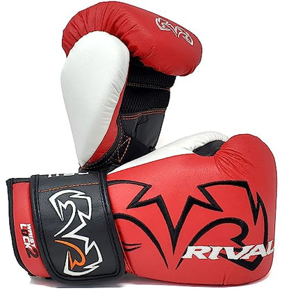 RIVAL Boxing RB11 Evolution Heavy Bag Gloves, with a High-Density, Power-Transmitting Foam and Microfiber Outer - color: Red, size: Medium