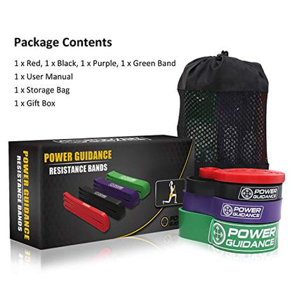 POWER GUIDANCE Agility Ladder (20 Feet) for Speed Agility Training&Pull Up Assist Bands Heavy Duty Resistance Band Mobility