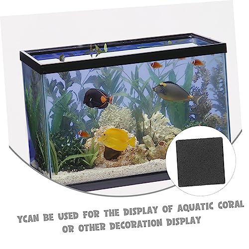 Toddmomy 10pcs Ceramic Coral Bases Coral Support Bracket for Fish Tank Propagation Durable Design Stable Base for Aquatic Environments