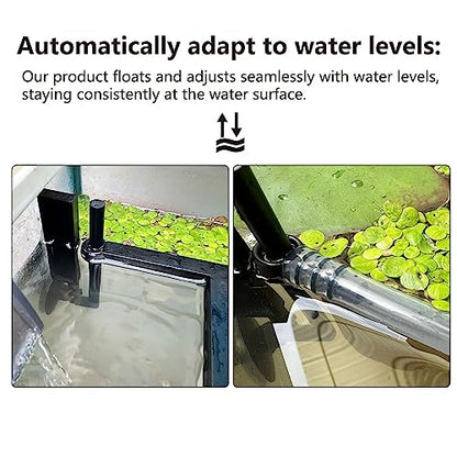 HOZOE Floating Plant Fence for Aquarium, Separates Floating Plants, Automatically Adjusts Height with Water Level, Suitable for All Floating Plants and Most Aquariums. - style: Combo Pack
