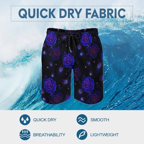 Mens Trunks Breathable Quick Dry Mesh Lining Summer Holiday Beach Board Shorts - color: Style-6, size: 3X-Large
