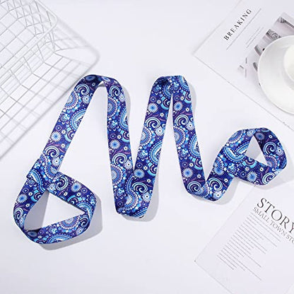Fitness Exercise Stretch Adjustable Sport Sling Shoulder Yoga Mat Strap Belts Carry Straps Yoga Belt(8)