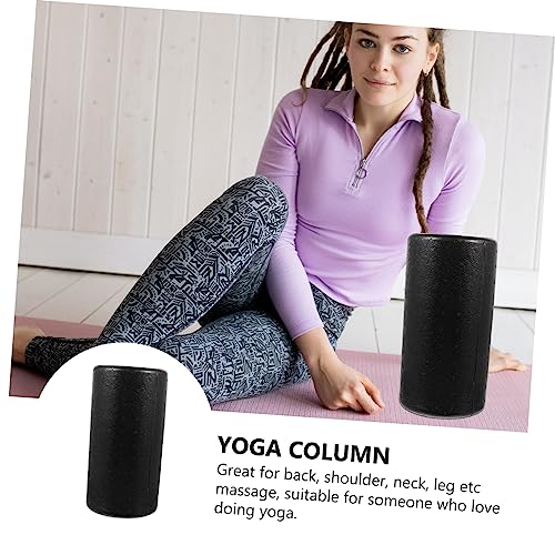 High Density Yoga Roller for Deep Tissue Massage Compact Roller for Back Neck and Fitness Massage Tool for Yoga Enthusiasts - size: 30X15X15cm