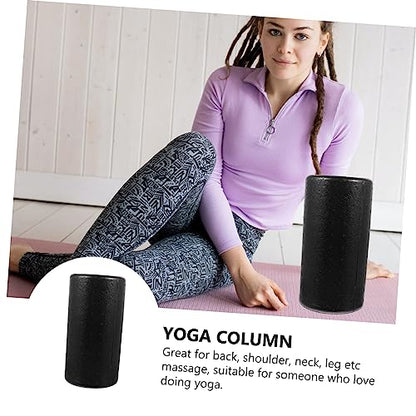 High Density Yoga Roller for Deep Tissue Massage Compact Roller for Back Neck and Fitness Massage Tool for Yoga Enthusiasts - size: 30X15X15cm