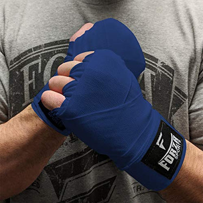 Forza Sports 120" Mexican Style Boxing and MMA Handwraps - color: Columbia Blue