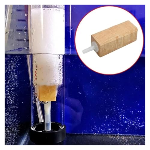 Increasing Wooden Air Stone Mineral Bubble Release Aquarium Air Stone