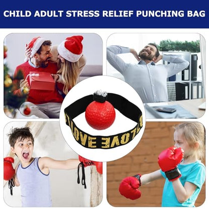 Boxer Reflex Ball Reaction Speed Training | Training Indoor Fitness Supplies for Living Room, Bedroom, Courtyard, Gym