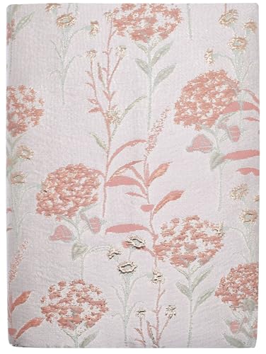 BLBMH 6.5x9.5 Bible Cover with Bookmark | Non-Stretch Fabric Book Cover for Hardcover/Paperback | Privacy Reading Gift for Women - Dandelions Pink - color: Dandelions Pink, size: 9.5in