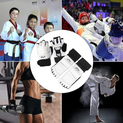 Taekwondo Sparring Gear, Taekwondo Shoes & Sparring Gloves. - size: Small
