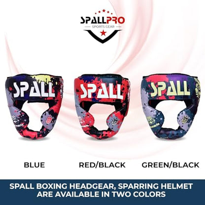 Head Guard MMA Training, Sparring Helmet for Fighting Sports Karate Boxing Martial Arts MMA and Taekwondo, Safety Boxing Headgear