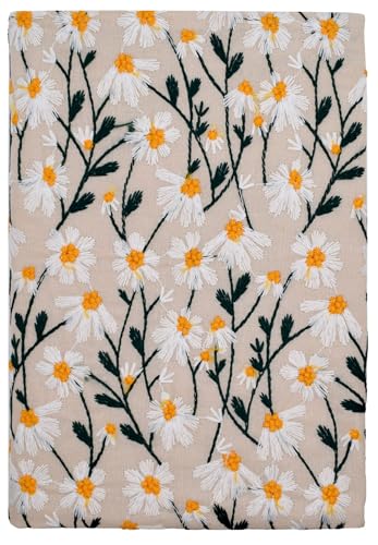 BLBMH 10x7 Fabric Book Covers for Hardcover Paperbacks Bible - Daisy 2 - color: Daisy 2