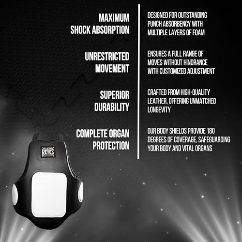 CLETO REYES Boxing Body Protector, Protective Gear for Coaches of Boxing, MMA, Muay Thai, Kickboxing Pad Torso Shield Armor
