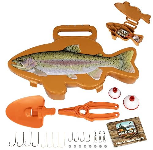 Flambeau Outdoors Wild Bite Fishing Tackle Box Kit - style: Trout