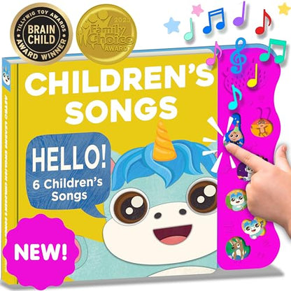 Astro Learns English Bundle Deals — Musical Toys & Interactive Sound Board Book for Toddlers 1-3, Singing & Learning Songs for Babies, Educational Talking Musical Toy, Sing Along Songs