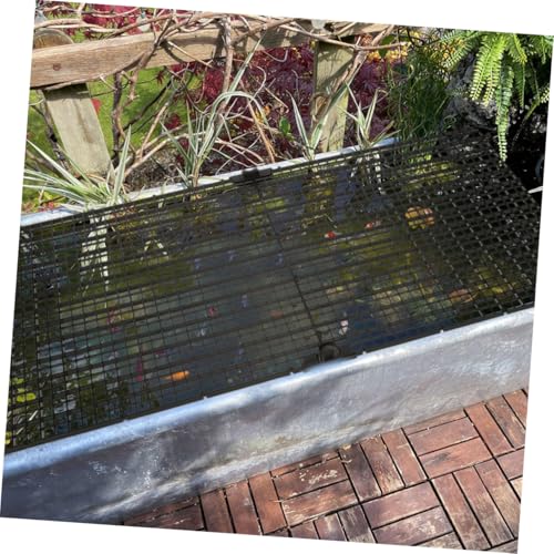 VICASKY 4sets Fish Tank Divider Isolation Board Plastic Grate Crate Design for Safe Fish Separation Bottom Tray for Aquariums and Pet Enclosures