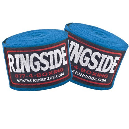 Ringside Cotton Standard Boxing Handwraps (Black)