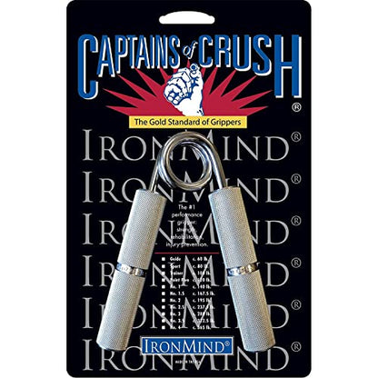 IronMind Captains of Crush Gripper | The Fastest Way to the Strongest Grip | The Gold Standard of Grippers | The Single Best Hand Strength Training Tool You Can Buy | Made in the USA - size: 7. No. 2 (195 lb)