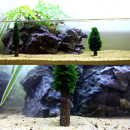 ljhnba Aquarium Moss Holder for DIY Growing Live Mini Trees Shrimp Tanks Decoration Fish for Tank Accessories Aquarium Holder Decoration