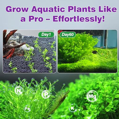 Upgraded Aquarium Soil Water Grass Mud, Ideal for Fish Tank Aquascaping Aquarium Substrate Soil for Plants and Shrimps, No Need to Wash (13.2 Pounds) - size: 13.2 Pounds