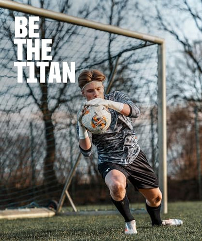 T1TAN Soccer Goalie Glove Cleaner, TURBOCLEAN & TURBOFRESH, 6.8 fl oz (200ml), Goalkeeper Glove Spray, Spray for Durability & Hygiene Spray