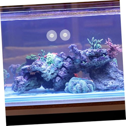 9pcs Aquarium Cup Clips Durable Suction Holders for Tubing Stable Inlet Outlet Support Easy Installation for Home Office Fish Tank Accessories - size: 3.30X3.30X2.60CM