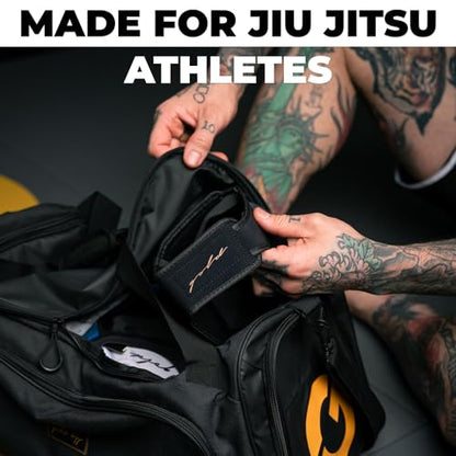 Gold BJJ Headgear for Jiu Jitsu, Wrestling, and MMA