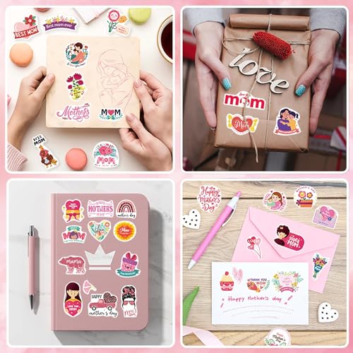 321PCS Mothers Day Stickers, Happy Mothers Day Stickers, Mom Stickers - style: Mother Day Stickers